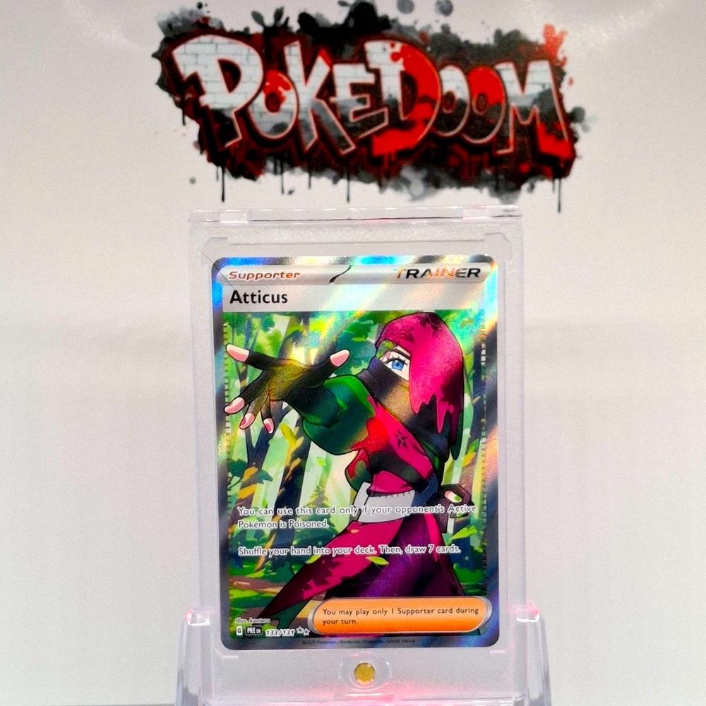 Pokemon Atticus 133/131 Sv: Prismatic Evolutions Holo